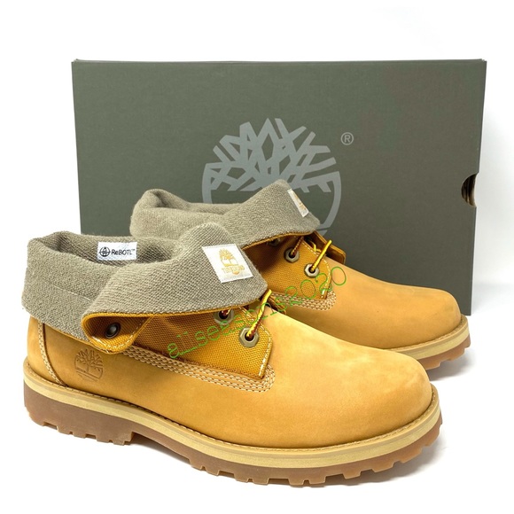 Timberland Courma Roll Top Boot Wheat Nubuck k/W - Picture 13 of 16